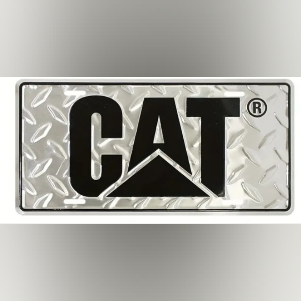 New CAT  License Plate